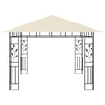 thumbnail image 4 of vidaXL Gazebo Outdoor Canopy Wedding Tent Patio Pavilion with Mosquito Net, 4 of 5