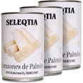thumbnail image 1 of SELEQTIA PACK 3 Latas de Palmito Entero de 400 gr Total 1,200 gr Listo para Consumir en Ensaladas y Canapés Seleqtia PACK, 1 of 7