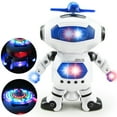 thumbnail image 5 of Dammyty Robot Toy for Kids, Intelligent Electronic Walking Dancing Singing Robot Toys with 360° Body Spinning and Flashing Lights, Birthday Gift for Toddlers, 5 of 7