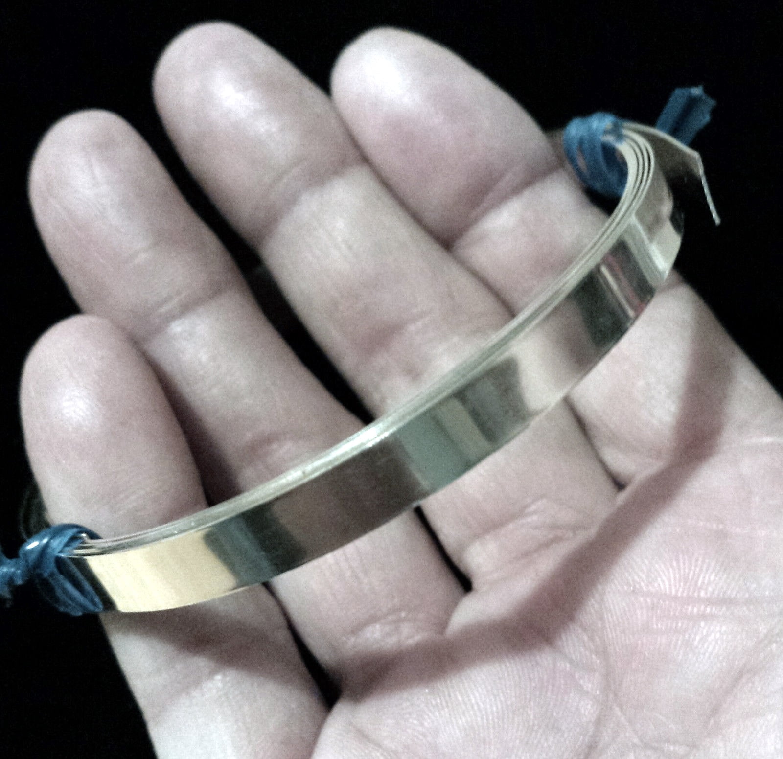 Adornville™ 999 Fine Silver Bezel Wire 28 Gauge x 3/16 x 12 Inches x.013"(4.77mm x .33mm) by EAM Jewelry Design & Supply, LLC