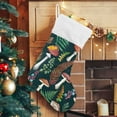 thumbnail image 6 of SKYSONIC Mushroom Christmas Stocking Personalized Large Candy Stocking Hanging Gift Xmas Stockings Decoration for Family Holiday Party Ornaments Decor Fireplace, 6 of 7