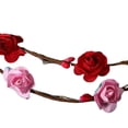 thumbnail image 4 of Corona de flores LED, corona de flores LED, diadema luminosa, 10 piezas, tocado de flores LED, tocado de flores para niñas, mujeres, bodas, festivales, vacaciones, Navidad, fiesta de año nuevo, 4 of 5