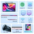 thumbnail image 3 of VEAT00L Tablet, 10.1 Pulgadas Android 13 Tablets, 6GB RAM 64GB ROM 128GB Expand, Procesador Octa-Core con WiFi 5G, Pantalla Táctil IPS HD 1280x800, Batería 6000mAh, Bluetooth, Cámara doble, GMS, 3 of 7
