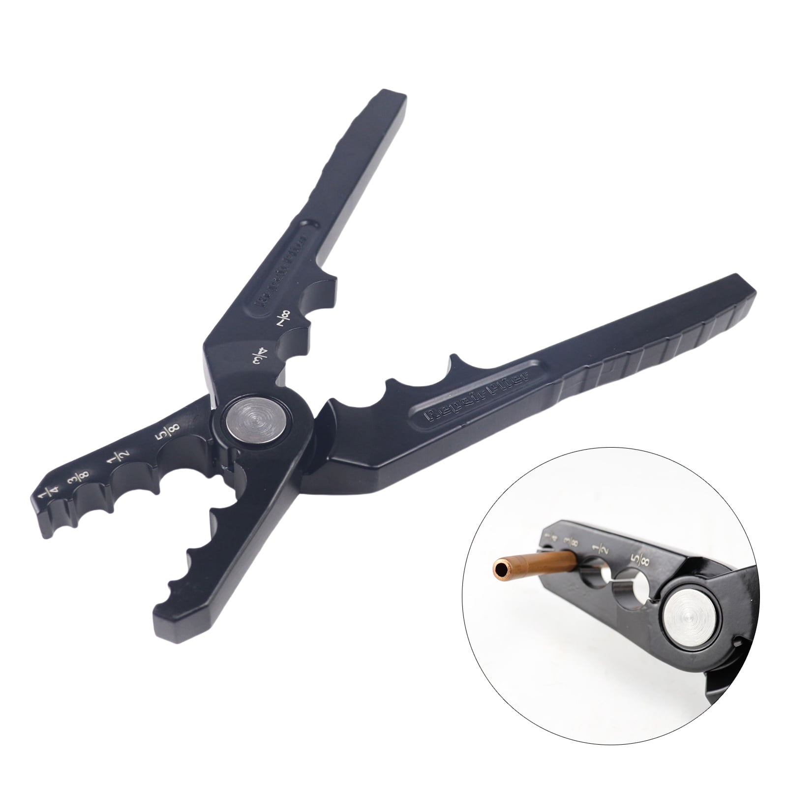 RUISINERY Manual Coppers Tube Repair Pliers Lightweight Coppers Tubing Rounder Pliers Repair Pliers For Quick Pipe Fixes