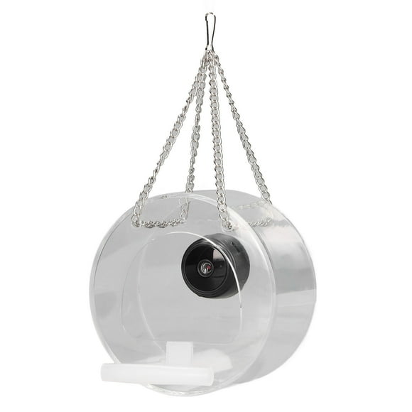 Mangeoire Intelligente pour Oiseaux avec Caméra Visible Mangeoires de Jardin pour Oiseaux