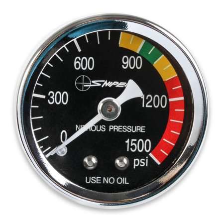NOS/Nitrous Oxide System 15932NOS Nitrous Oxide Pressure Gauge