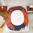 thumbnail image 5 of jejeloiu Rugby Game Sport Bed Sheets,Boys Ball Game King Sheets For Teens 4pcs, 5 of 7
