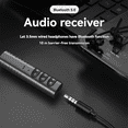 thumbnail image 3 of Receptor de audio Bluetooth 5.0 con conector auxiliar de 3,5 mm, receptor de audio portátil para auriculares y altavoces., 3 of 7