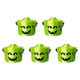 thumbnail image 1 of Cubos Halloween Adornos Paja Calabaza para () Verde, 1 of 4