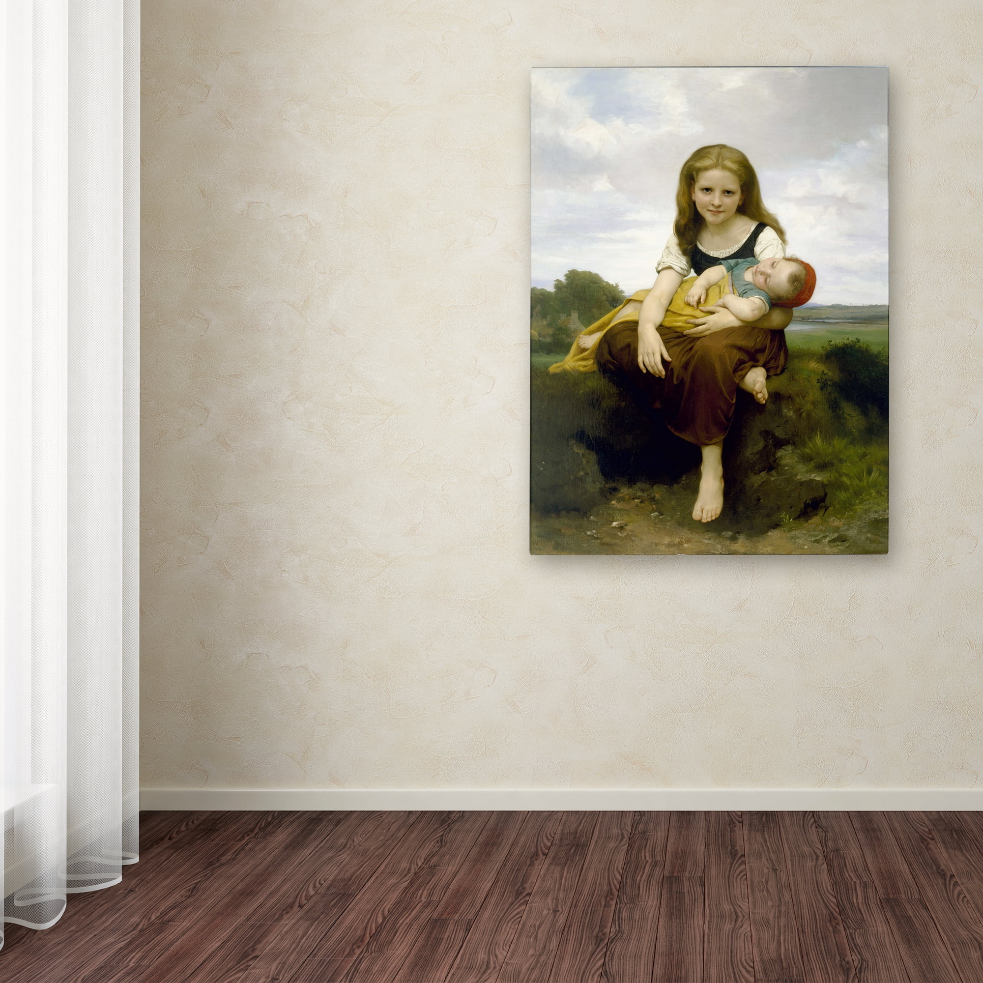 Trademark Fine Art 'The Elder Sister' Canvas Art by Botticelli