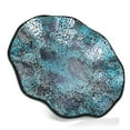 thumbnail image 3 of WHOLE HOUSEWARES | Flower Plate, Blue Multi 13.8‚Äù D X 1.8‚Äù H. Serving Trays, 3 of 6