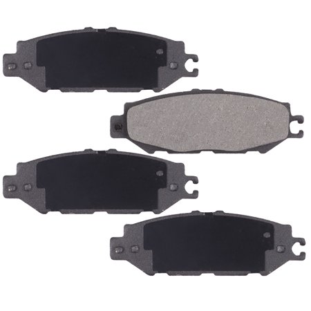 Gridiron Brakes Semi-Metallic Front Brake Pad Set Driver and Passenger Side - ID637 (Replaces Part# MKD637)