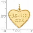 thumbnail image 2 of Beautiful 14k Class of 2018 Heart Charm, 2 of 2