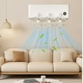 thumbnail image 3 of WIFKLSIIPG Soft Blowing AC Deflector 6 Non Design Adjustable Direction Quiet Bearing No Power Needed Strong Suction Cup Cool Air Without Direct Blow, 3 of 3