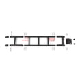 thumbnail image 3 of New Aluminum Car Rear Tail Door Ladder Climbing Fit For Suzuki Jimny 2019+ BLK, 3 of 13
