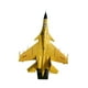 thumbnail image 5 of Avión de combate a escala 1/100, juguete conmemorativo de aviación, modelo de avión de alto nivel de detalle. Amarillo, 5 of 9