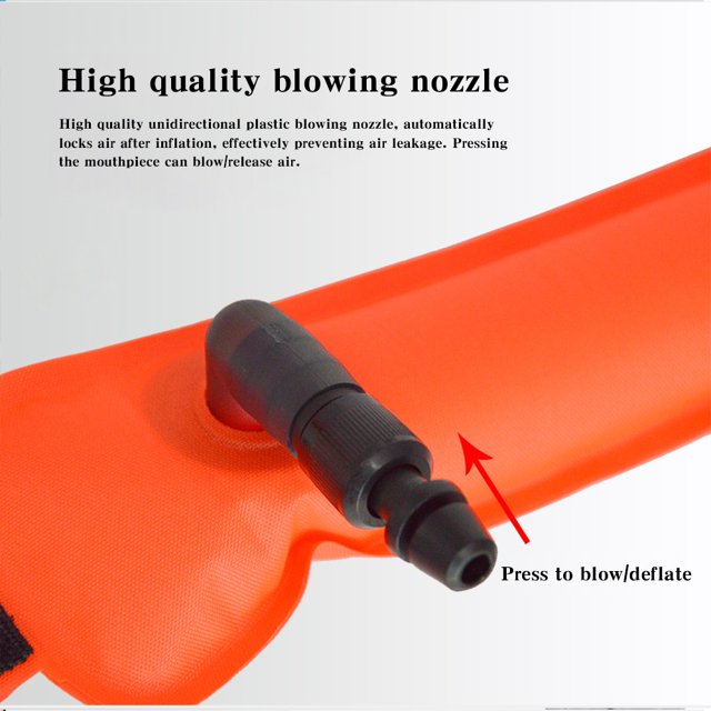 Mini boya marcadora de superficie impermeable colgante SMB para actividades subacuáticas