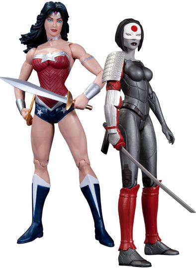 DC Justice League The New 52 Wonder Woman vs. Katana Action Figure 2-Pack