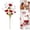 ZB, variant on Valentine's Day Artificial Berry Flower Stems Heart Shape Floral Picks Sprays Branches for Spring Mother's Day Xmas Bridal Wedding Decoration Table Decor Vase Filler(Red and Pink)
