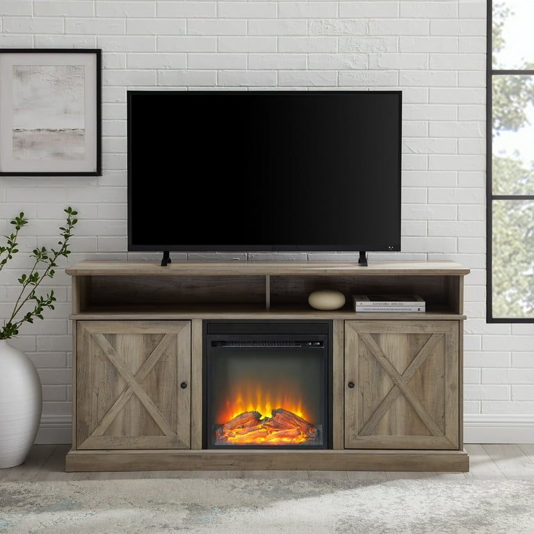Manor park farmhouse fireplace tv 2025 stand for tvs up to 65