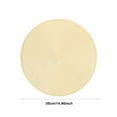 thumbnail image 7 of Sunshinehomely 15 inch Round Braided Placemats Washable Non-Slip Woven Table Mats Large Round Placemats for Wedding Birthday Party Kitchen Dining Room Table Decor, 7 of 7