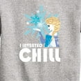 thumbnail image 3 of Frozen 2 - The Cold Never Bothered Me Anyway - Toddler And Youth Crewneck Fleece Sweatshirt, 3 of 5