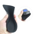 thumbnail image 2 of Qiushaoyue 1 Pair of 2.5cm Height Increase Half Insole PU Invisible Shoe Lifts Heel Insoles Shoe Elevator Inserts (Black), 2 of 6