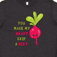 thumbnail image 4 of Inktastic You Make my Heart Skip a Beet Youth T-Shirt, 4 of 5