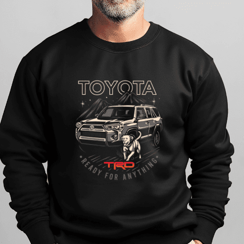 Toyota 4Runner TRD Dog Lover Crewneck Sweatshirt