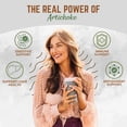 thumbnail image 2 of Artichoke Extract Powder Potent 5% Cynarin Artichoke Powder Pure Artichoke Leaf & Stem 4oz. | 150 Servings, 2 of 6