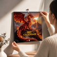 thumbnail image 6 of Zznnkj 2027 Wall Calendar 12-Month Hanging Monthly Planner From January 2027 to December 2027 Fantasy Dragon Art Calendar for Home Office Wall Decor, 6 of 6