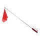 thumbnail image 2 of Bandera de caballo retráctil, equipo de entrenamiento, herramienta de equitación de colores vivos para equitación Mango rojo, 2 of 9
