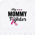 thumbnail image 4 of Inktastic Breast Cancer Awareness My Mommy is a Fighter Girls Toddler Dress, 4 of 5