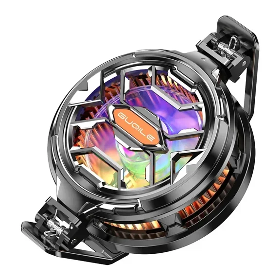 2024  FS03 Mobile Phone Ice Frozen Cooling Radiator Magnetic/ Back-clip 2 in 1 Semiconductor PUBG Game Cooler for IOS Android