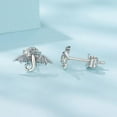 thumbnail image 5 of Vintage Dragon Sterling Silver Stud Earrings for Women Flying Dragon Small Studs Animal Cartilage Earrings Tragus Piercing Fashion Jewelry, 5 of 12