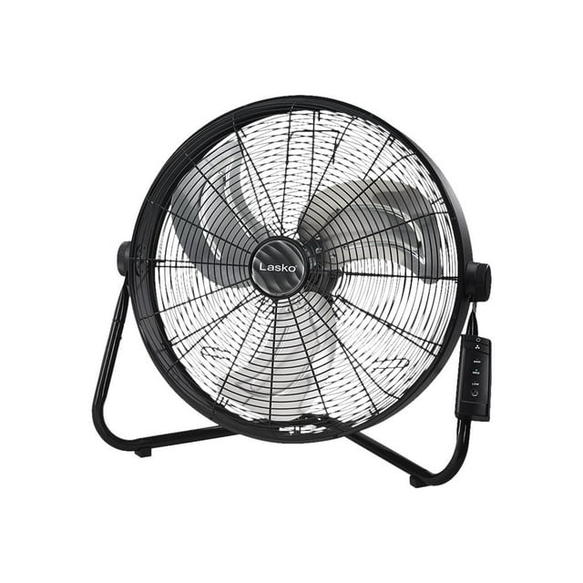 Lasko 20" High Velocity Fan with Remote Control, Black