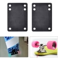 thumbnail image 4 of 2x 2 Piezas Monopatín Levantador Almohadillas de Choque Longboard Suave Almohadilla de de Choque Monopatín Almohadillas de Choque Longboard Negro, 4 of 8