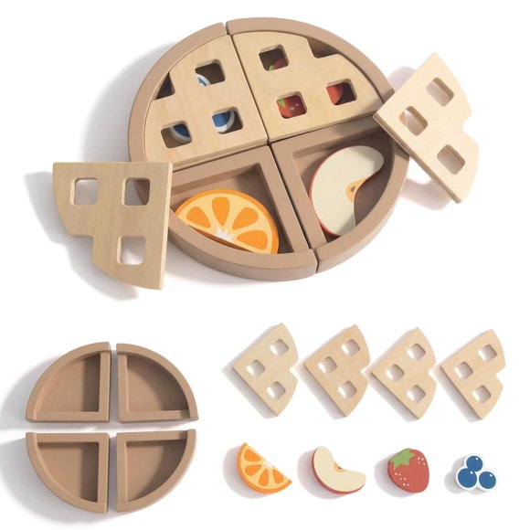Juego de Imaginación Tarta de Frutas WOODENFUN 1.6-2.9" de Madera
