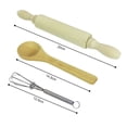thumbnail image 4 of 15Pcs Chef Set Kitchen Cooking Baking Kits Dress Up Role Play Toys For Childrens Educational Fun, 4 of 5