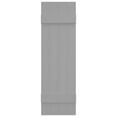 thumbnail image 3 of Ekena Millwork 14"W x 39"H Mid-America Vinyl, Standard Size Four Board Joined Shutters, w/Installation Shutter-Lok's & Matching Screws (Per Pair), 030 - Paintable, 3 of 13