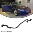 thumbnail image 3 of Manguera del radiador Unique Bargains Manguera de calefacción del radiador Manguera de salida del radiador No.T2H30413 para Jaguar XE 2016-2020 Tubo de refrigerante de plástico Negro 1 Pc, 3 of 6