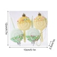 thumbnail image 5 of OAVQHLG3B 4Pcs Christmas Ball Ornaments Christmas Decorations Maca Color Candy Shaped Plastic Christmas Balls Christmas Tree Ornaments, 5 of 5
