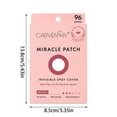 thumbnail image 2 of Clearance, Facial Acne Patch Hydrocolloid Acne Patch With Tea Oil Witch Hazel Centella Asiatica And Hyaluronic (96 Tablets), 2 of 4
