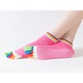 thumbnail image 4 of DEELLEEO Professional Adhesive Yoga Socks For Women With An Open Back Design. These Yoga Socks Have Five Fingers And Split Toes  Making Them Perfect For Pilates And Yoga Practices. They A, 4 of 6