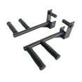 thumbnail image 2 of ZLight 2 Pieces Dip Bar Barbell Rack Chest Pull margin up Install Holders Easy to Wide Training Narrow pitch, 2 of 6