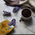 thumbnail image 4 of HAHDAXIA Cook with Color Set of 20 Bag Clips, 20 Refrigerator Magnet Clips for Food Storage with Air Tight Seal Grip for Snack Bags and Food Bags (Lavender), 4 of 7