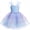 Blue, variant on IBTOM CASTLE Toddler Girls Sparkly Sequin Tulle Dress, Fairy Princess Pageant Birthday Party Outfit 3-4T Pink