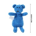 thumbnail image 3 of Durable Dog Chew Toy Bear for Interactive Puppy Play - for Indoor and Outdoor Activities, 3 of 5