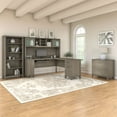 thumbnail image 7 of Bush Somerset 72W L Desk with Hutch & Storage in Ash Gray - Engineered Wood, 7 of 7
