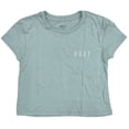 thumbnail image 2 of Roxy Girls Kids Youth 4-12 Moutain of Adventure Graphic Tee T-Shirt in Ocean (4, Ocean), 2 of 2